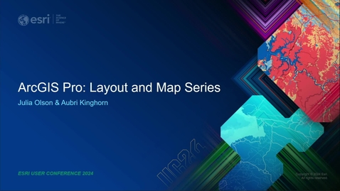 Thumbnail for ArcGIS Pro: Layouts and Map Series
