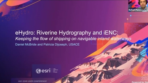 Thumbnail for entry Esri UC 2021 Maritime Special Interest Group Introduction