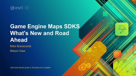 Thumbnail for Game Engine Maps SDKS: What's New and Road Ahead