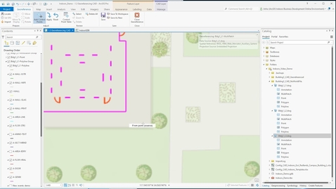 Thumbnail for ArcGIS Indoors: Georeferencing CAD
