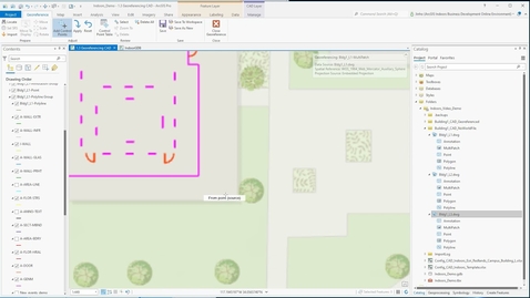 Thumbnail for entry ArcGIS Indoors: Georeferencing CAD