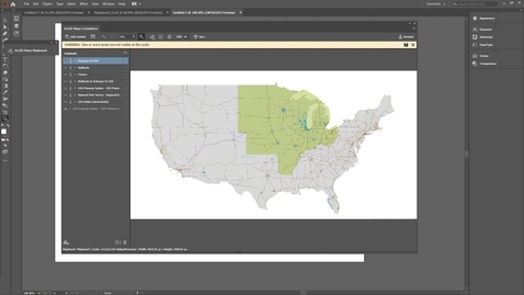 Thumbnail for Introduction to ArcGIS Maps for Adobe Creative Cloud