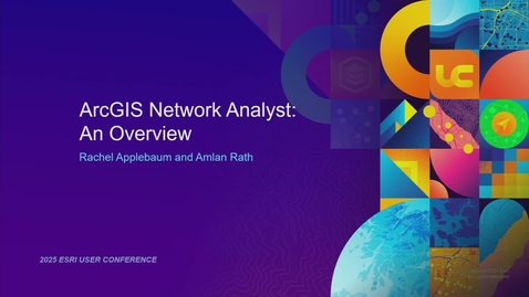 Thumbnail for ArcGIS Network Analyst: An Overview