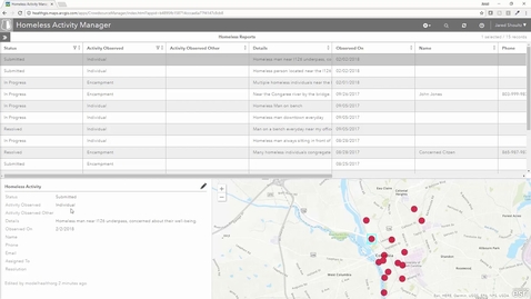 Thumbnail for Crowdsource Manager - Homeless Activity Manager