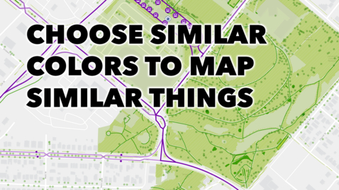 Thumbnail for entry Choose similar colors to map similar things