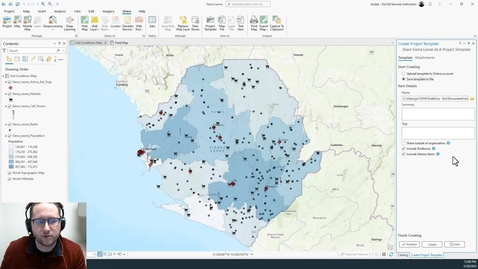 Thumbnail for Get Started with Your Own Project Template in ArcGIS Pro