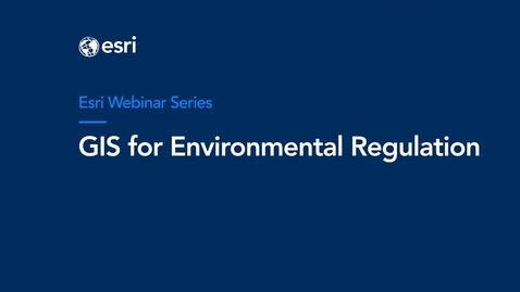 Thumbnail for GIS for Environmental Regulation
