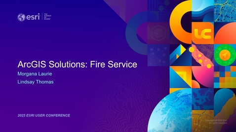 Thumbnail for ArcGIS Solutions: Fire Service
