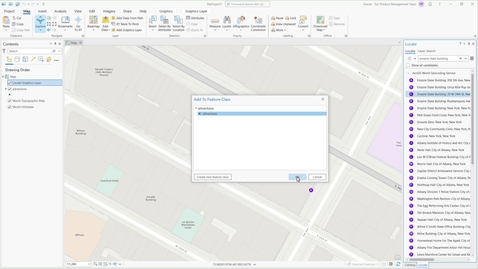 Thumbnail for Find places on the map with the Locate tool in ArcGIS Pro