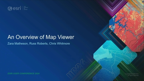 Thumbnail for ArcGIS Online and ArcGIS Enterprise: An Overview of Map Viewer