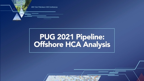 Thumbnail for PUG 2021 Pipeline: Offshore HCA Analysis