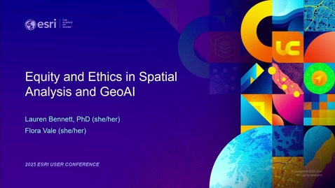Thumbnail for Equity and Ethics in Spatial Analysis and GeoAI