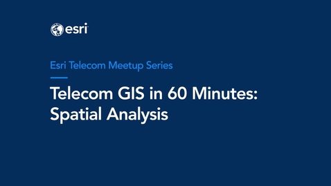 Thumbnail for TGI60 - Spatial Analysis