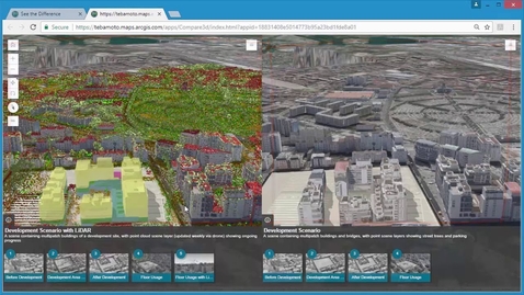 Thumbnail for Using Point Cloud Scene Layers in Web AppBuilder
