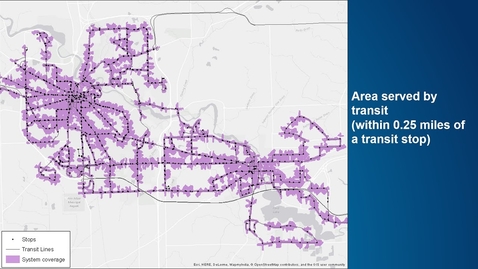 Thumbnail for entry Mapping Transit System Coverage