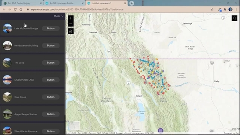 Thumbnail for entry Getting Started with Templates and Widgets in ArcGIS Experience Builder
