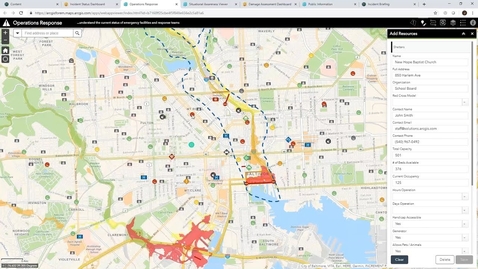 Thumbnail for entry What’s New in Esri’s Emergency Management Operations Solution