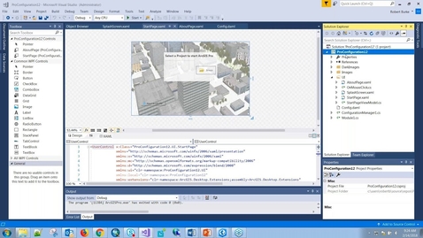 Thumbnail for entry Building ArcGIS Pro SDK Add-Ins and Solution Configurations