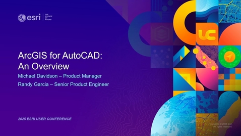 Thumbnail for ArcGIS for AutoCAD: An Overview