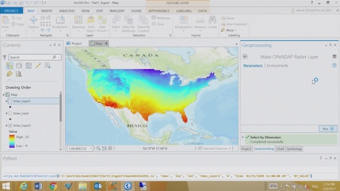 Thumbnail for Python: Working with Multidimensional Scientific Data