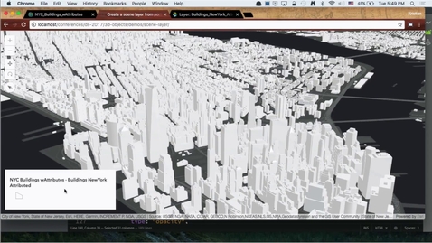 Thumbnail for entry Bringing Your Data to Life in the ArcGIS API for JavaScript: 3D Objects