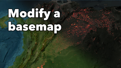 Thumbnail for Modify a basemap