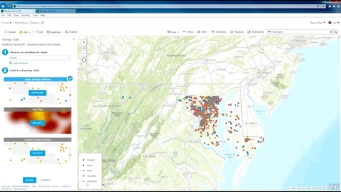 Thumbnail for entry Getting Started with the ArcGIS Extension for WebEOC