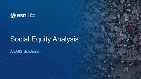 Thumbnail for entry Social Equity Analysis