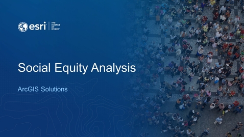 Thumbnail for Social Equity Analysis