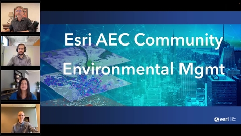 AEC - Esri Videos: GIS, Events, ArcGIS Products & Industries