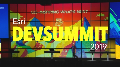 Thumbnail for entry Watch the 2019 DevSummit Plenary!