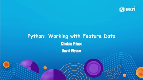 Thumbnail for entry Python: Working with Feature Data