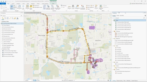 Thumbnail for Telecommunication Solution: Communications Data Management for ArcGIS Enterprise - 2020