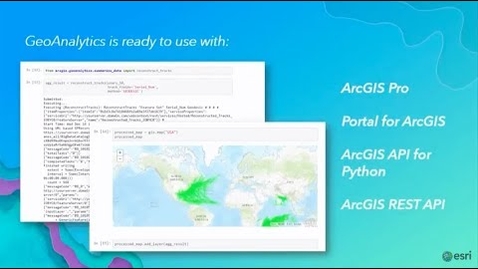 Thumbnail for Introduction to GeoAnalytics Server
