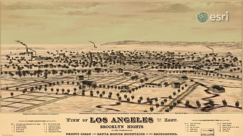 Thumbnail for Tour a 3D map of 1890 Los Angeles Basin