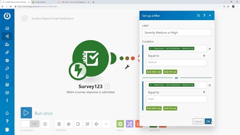 Thumbnail for entry ArcGIS Survey123: Automate Workflows with Integromat