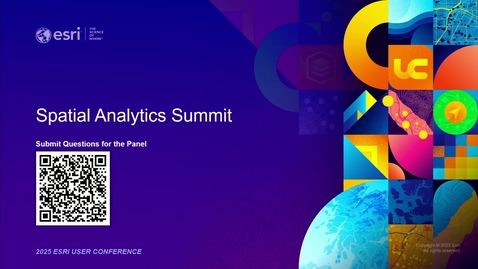 Thumbnail for Spatial Analytics Summit @ Esri UC