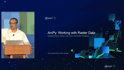 Thumbnail for entry ArcPy: Working with Raster Data