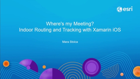 Thumbnail for Where's my Meeting? Indoor Routing and Tracking with Xamarin iOS