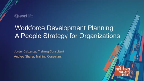 Thumbnail for entry Workforce Development Planning: A People Strategy for Organizations