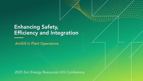 Thumbnail for Downstream Plant Operations