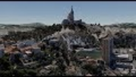 Thumbnail for entry Marseilles, France Integrated Mesh 3D animation