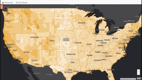 Thumbnail for Living Atlas Webinar: Future Trends with Esri Demographics