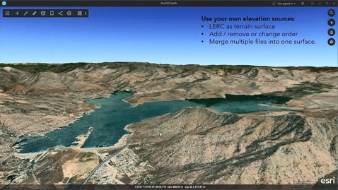 Thumbnail for entry ArcGIS Earth: An Introduction Webinar