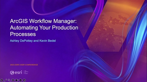 Thumbnail for entry ArcGIS Workflow Manager: Automating Your Production Processes