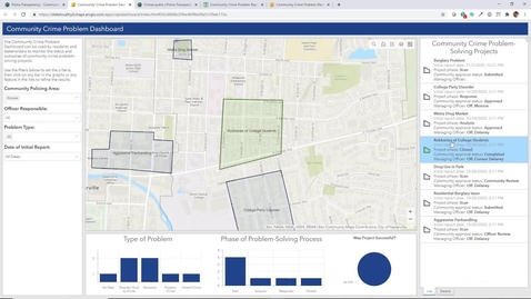 Thumbnail for ArcGIS for Police Transparency