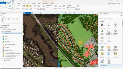Thumbnail for Extending Imagery to the Cloud for Infinitely Scalable Raster Analytics
