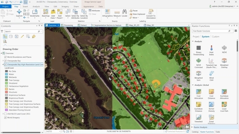 Thumbnail for entry Extending Imagery to the Cloud for Infinitely Scalable Raster Analytics