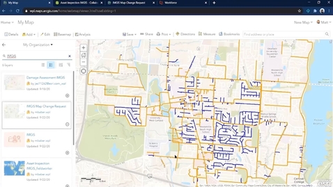 Thumbnail for entry IMGIS Configuring ArcGIS Apps for Electric Field Workflows