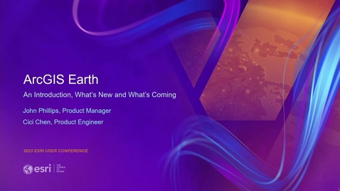 Thumbnail for entry ArcGIS Earth: An Introduction